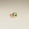Green Sapphire Stackback™ in Solid Gold-Astrid &amp; Miyu