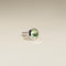 Green Sapphire Stackback™ in Solid White Gold-Astrid &amp; Miyu
