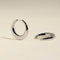 Dome XL Hoops in Silver-Astrid &amp; Miyu