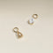 Diamond April Earring Charm in Solid Gold-Astrid &amp; Miyu