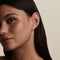 Diamond April Earring Charm in Solid White Gold-Astrid &amp; Miyu