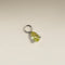 Olivine August Earring Charm in Solid White Gold-Astrid &amp; Miyu