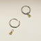 Olivine August Earring Charm in Solid White Gold-Astrid &amp; Miyu