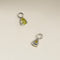 Olivine August Earring Charm in Solid White Gold-Astrid &amp; Miyu