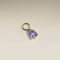 Tanzanite December Earring Charm in Solid Gold-Astrid &amp; Miyu