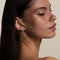 Ruby July Earring Charm in Solid White Gold-Astrid &amp; Miyu