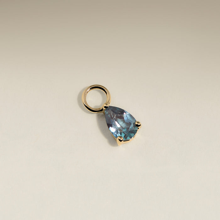 Alexandrite June Earring Charm in Solid Gold-Astrid &amp; Miyu