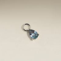 Alexandrite June Earring Charm in Solid White Gold-Astrid &amp; Miyu