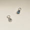 Alexandrite June Earring Charm in Solid White Gold-Astrid &amp; Miyu