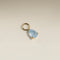 Aquamarine March Earring Charm in Solid Gold-Astrid &amp; Miyu