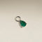 Emerald May Earring Charm in Solid White Gold-Astrid &amp; Miyu
