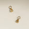 Citrine November Earring Charm in Solid Gold-Astrid &amp; Miyu