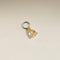 Citrine November Earring Charm in Solid White Gold-Astrid &amp; Miyu
