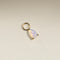 Opal October Earring Charm in Solid Gold-Astrid &amp; Miyu