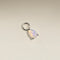 Opal October Earring Charm in Solid White Gold-Astrid &amp; Miyu