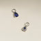 Sapphire September Earring Charm in Solid White Gold-Astrid &amp; Miyu