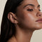 Diamond Pavé Huggies in Solid Gold-Astrid &amp; Miyu