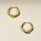 Cosmic Twist Large Hoops in Gold-Astrid &amp; Miyu