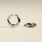 Cosmic Twist Large Hoops in Silver-Astrid &amp; Miyu