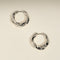 Cosmic Twist Large Hoops in Silver-Astrid &amp; Miyu