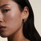 Cosmic Twist Large Hoops in Silver-Astrid &amp; Miyu