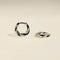 Cosmic Twist Huggies in Silver-Astrid &amp; Miyu