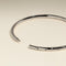 Cosmic Dome Bangle in Silver-Astrid &amp; Miyu