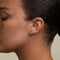 Crystal Charm Hook Earrings in Silver-Astrid &amp; Miyu