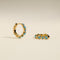 Opal Bezel Hoops in Gold-Astrid &amp; Miyu