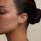Opal Bezel Hoops in Gold-Astrid &amp; Miyu