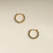 Opal Bezel Hoops in Gold-Astrid &amp; Miyu