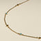 Cosmic Opal Charm Necklace in Gold-Astrid &amp; Miyu