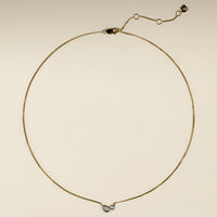 Opal Bezel Pendant Necklace in Gold-Astrid &amp; Miyu