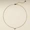 Opal Bezel Pendant Necklace in Gold-Astrid &amp; Miyu