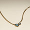 Opal Bezel Pendant Necklace in Gold-Astrid &amp; Miyu
