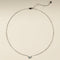 Opal Bezel Pendant Necklace in Silver-Astrid &amp; Miyu