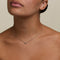 Opal Bezel Pendant Necklace in Silver-Astrid &amp; Miyu