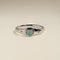 Cosmic Opal Cocktail Ring in Silver-Astrid &amp; Miyu