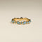 Opal Bezel Band Ring in Gold-Astrid &amp; Miyu
