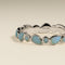 Opal Bezel Band Ring in Silver-Astrid &amp; Miyu