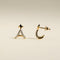 Cosmic Star Illusion Studs in Gold-Astrid &amp; Miyu