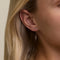 Diamond Pavé Ear Chain in Solid Gold-Astrid &amp; Miyu