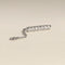 Diamond Pavé Ear Chain in Solid White Gold-Astrid &amp; Miyu