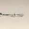 Diamond Charm Rook Bar in Solid White Gold-Astrid &amp; Miyu