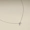 Cosmic Diamond Pendant Necklace in Solid White Gold-Astrid &amp; Miyu