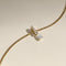 Diamond Pavé Connector in Solid Gold-Astrid &amp; Miyu