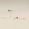 Cosmic Diamond Chain Studs in Solid Gold-Astrid &amp; Miyu