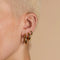 Bold Hoops Stacking Set in Gold-Astrid &amp; Miyu
