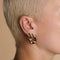 Molten Hoops Stacking Set in Gold-Astrid &amp; Miyu