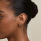 Crossover Illusion Hoops Stacking Set in Gold-Astrid &amp; Miyu